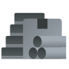 Breakbulk cargo icon